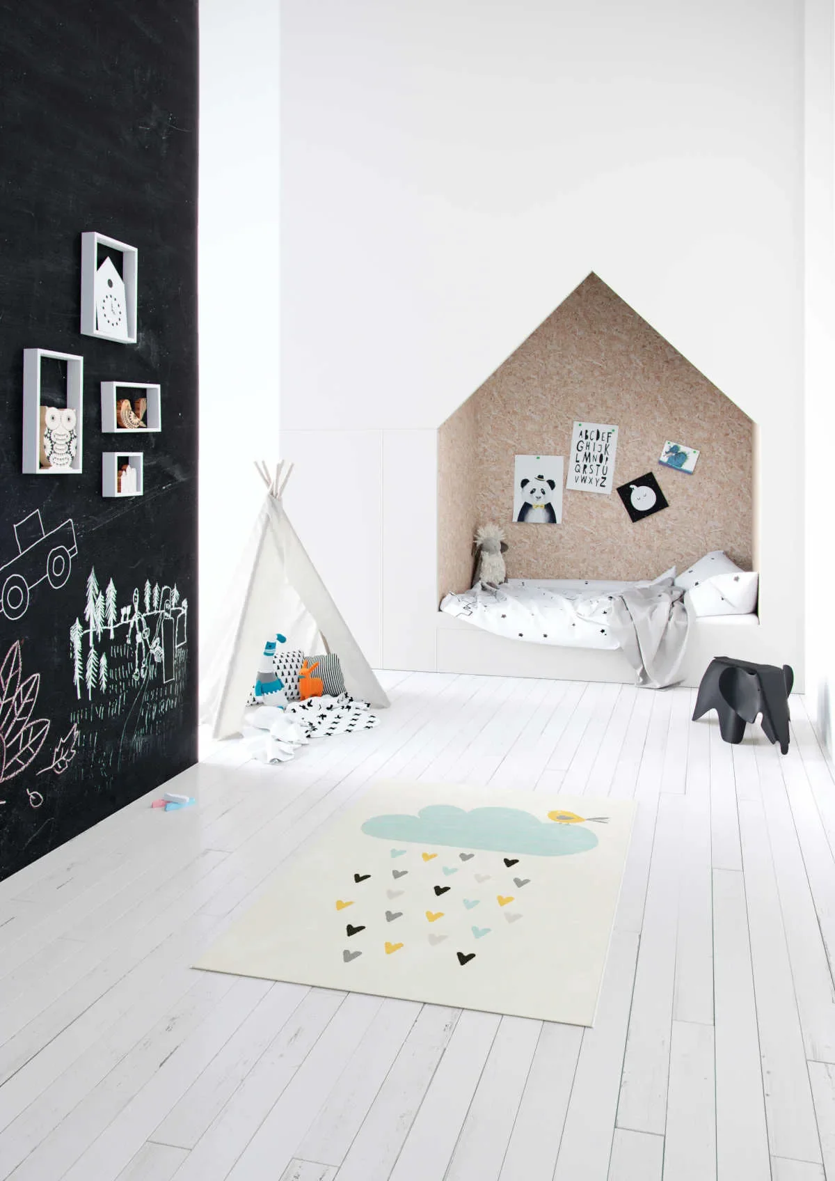 Canvas Tapis N°16 Moderne 120x170 Cm - Image 1 of 4