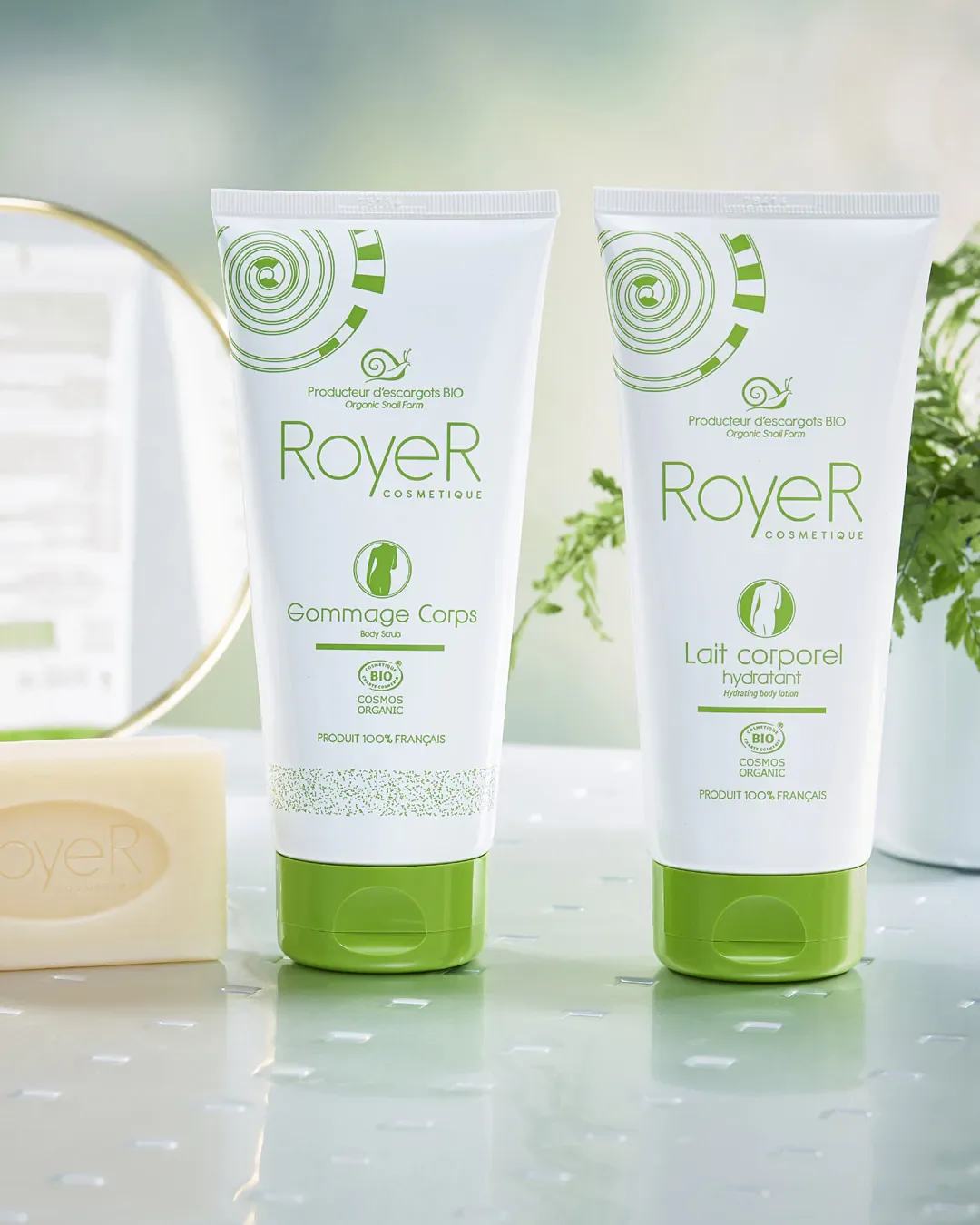 Routine Corps – Savon, Gommage & Lait Hydratant À La Bave D’escargot Bio - Image 1 of 1