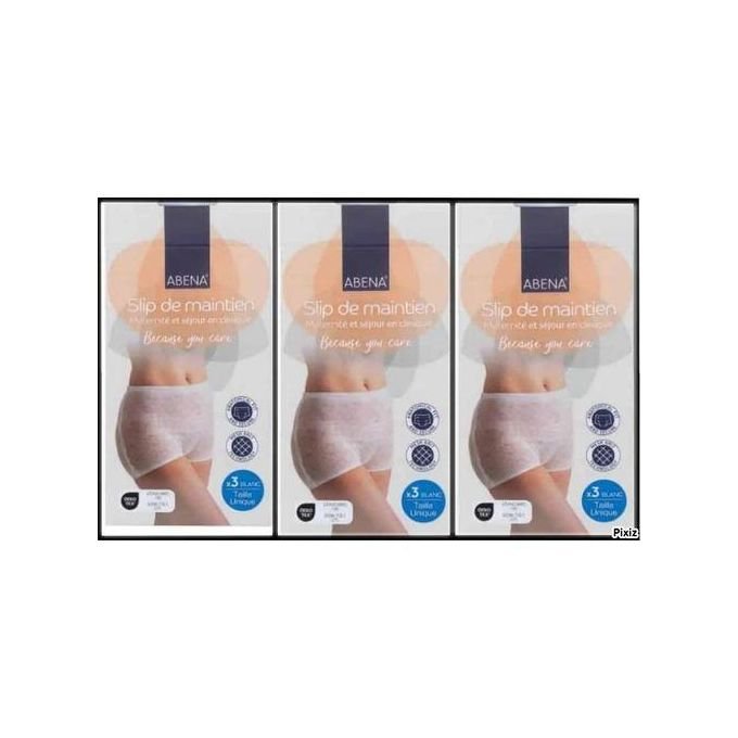 (3 Pcs X 3) Slips Extensibles Maternité Et Séjour En Clinique - Image 1 of 4