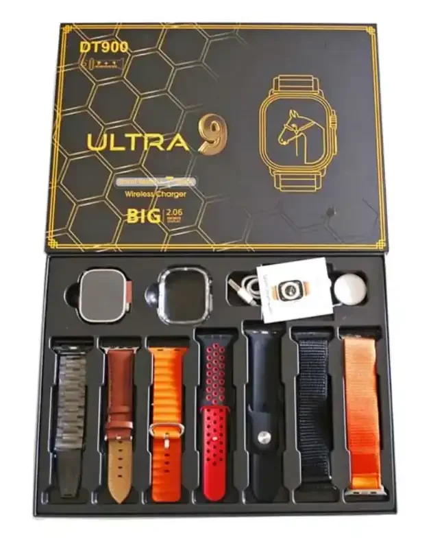 Dt900 Ultra Smartwatch – Montre Connectée 49mm Avec Écran Tactile Complet, Appels Bluetooth Et Suivi Santé - Image 1 of 2