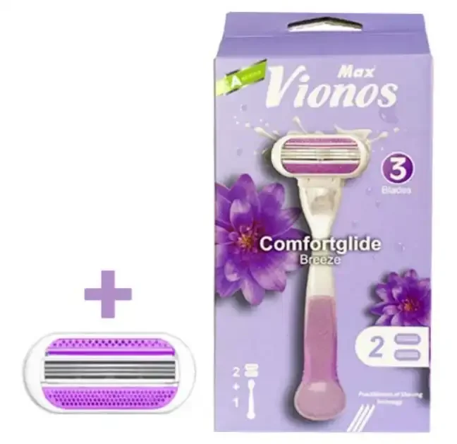 Rasoir Comfortglide Breeze – 3 Lames, 2 Cartouches - Image 1 of 1