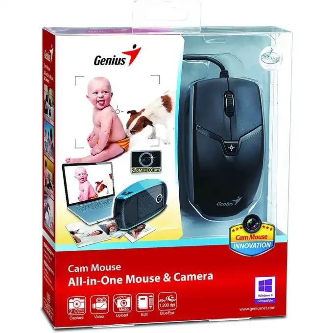 Cam Mouse-avec Intégré 2.0m 720p Hd Camera - Image 1 of 2