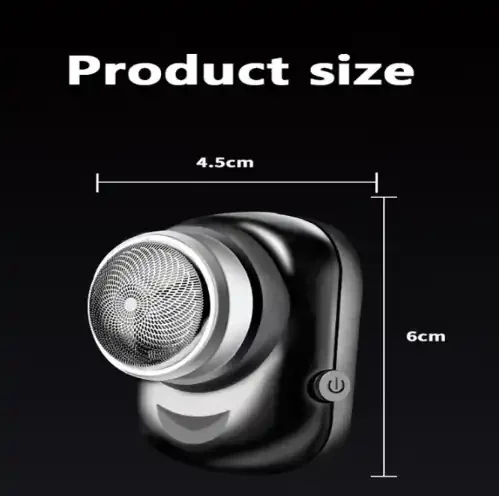 Kemei Km-c2 Tondeuse Électrique Étanche Mini Portable – Rasage Sec Et Humide Pour Barbe Et Visage - Image 1 of 4