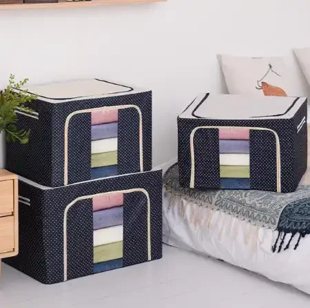 Sac De Rangement Tdr Avec Couvercle – Tissu Oxford Pliable  - Image 1 of 4