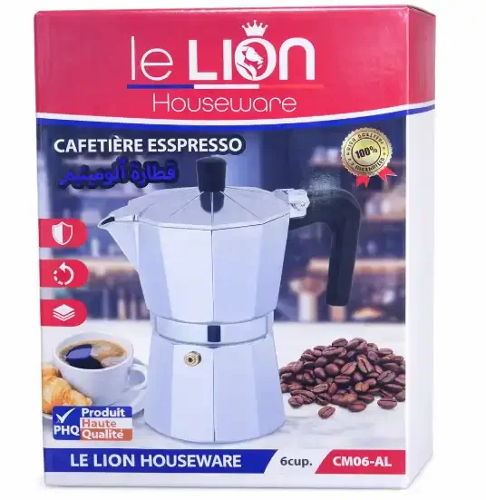 Cafetière Espresso Italienne – Manuelle En Aluminium - Image 1 of 3