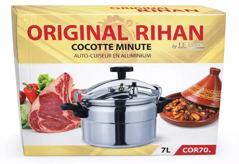 Cocotte-minute 7 L – Aluminium Haute Qualité – Autocuiseur Rapide - Image 1 of 1