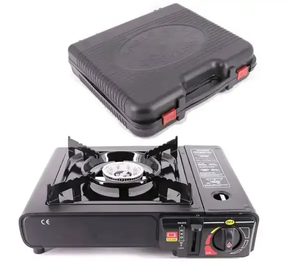 Réchaud De Camping Portable Au Gaz Butane – Portable Gas Cooker Stove (multicouleur Aléatoire) - Image 1 of 3