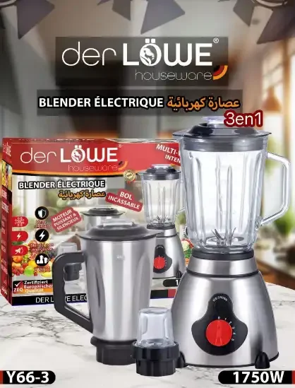 Blender Électrique Multifonction  – Modèle (modèle Y66-3) - Image 1 of 1