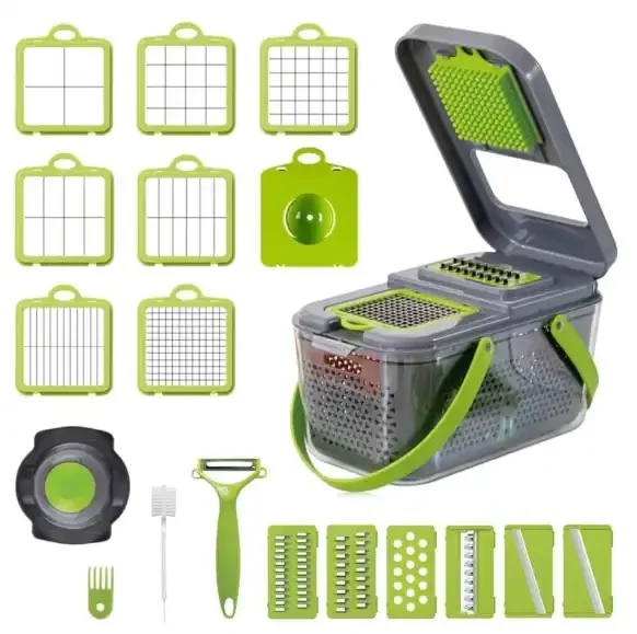22-pieces Multi-functional Vegetable And Fruit Chopper - Image 1 of 3