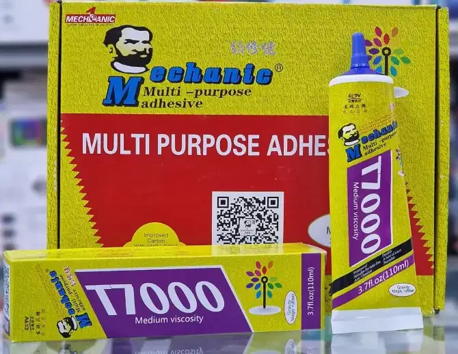 Colle Super Liquide Mechanic T-7000 Noir 110 Ml – Adhésif Multi-usage Haute Performance - Image 1 of 4