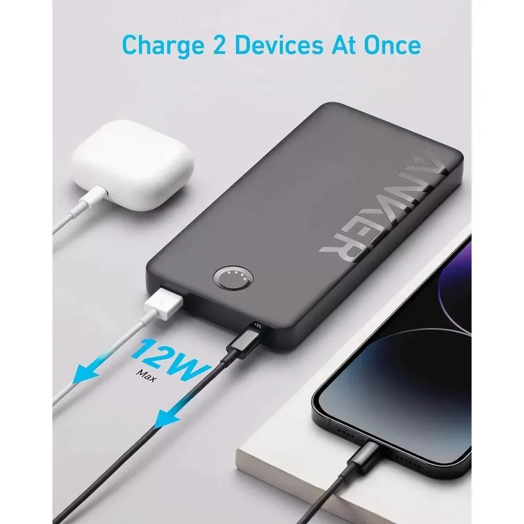 Anker Power Bank 10000mah - Batterie Externe Noir - Image 1 of 4