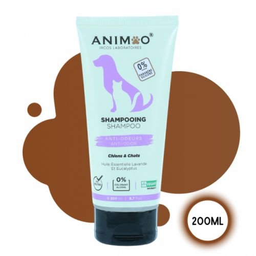 Shampoing Pour Chien Et Chat Anti-odeurs - Animoo - Image 1 of 1