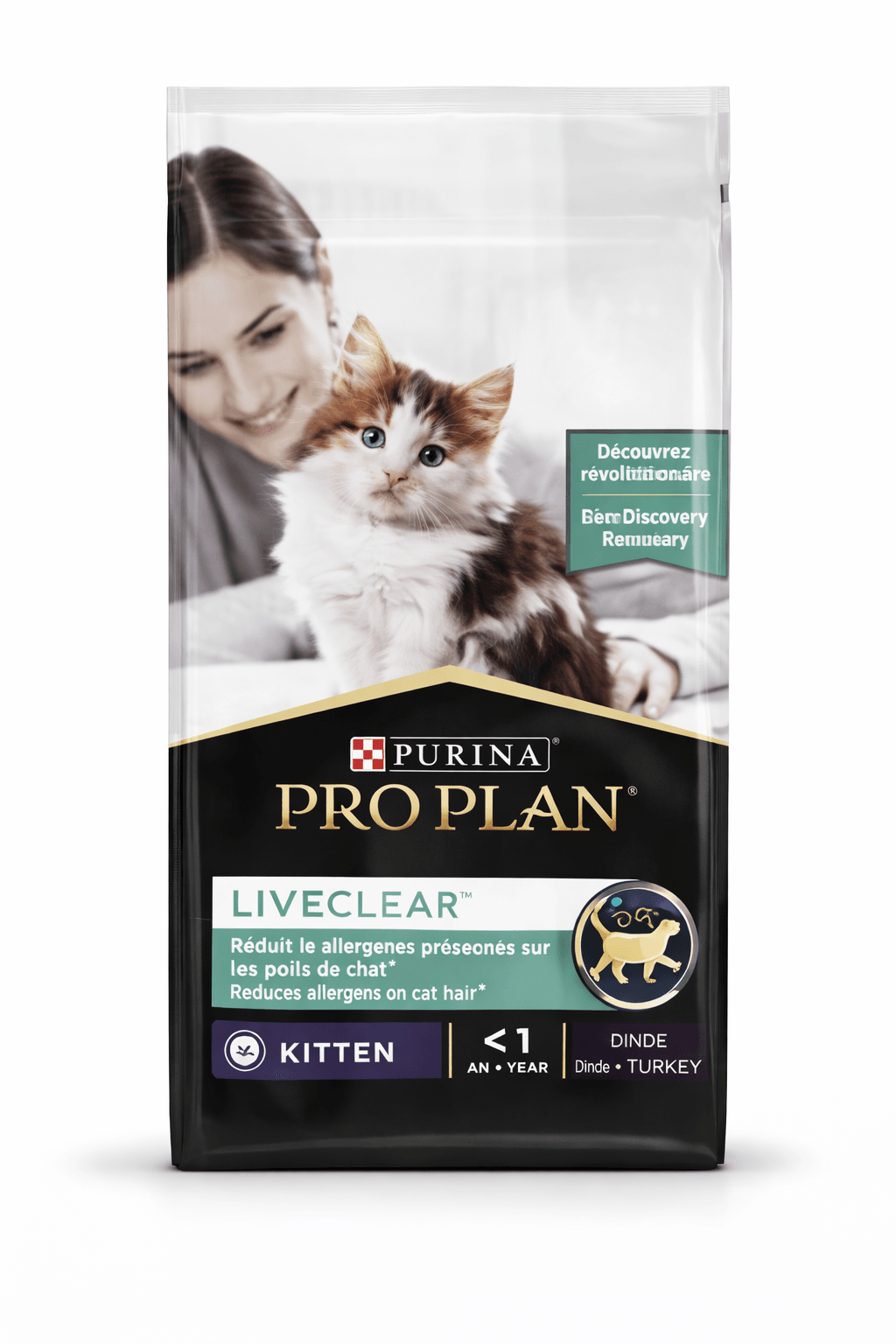 Pro Plan Liveclear Kitten Rich En Dinde 1,4 Kg - Image 1 of 1