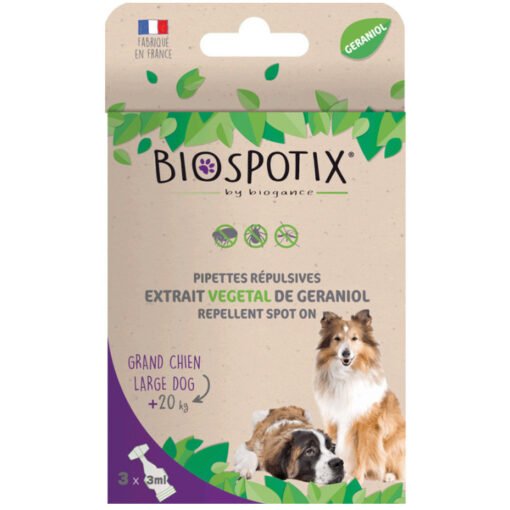 Pipette Répulsive Antiparasitaire – Grand Chien +20kg – 1 Pipette - Image 1 of 1