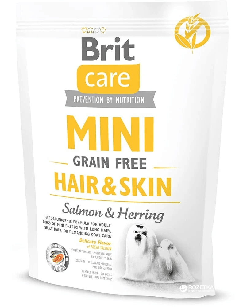 Care Mini Grain Free Hair Et Skin Salmon Et Herring 400g - Image 1 of 1