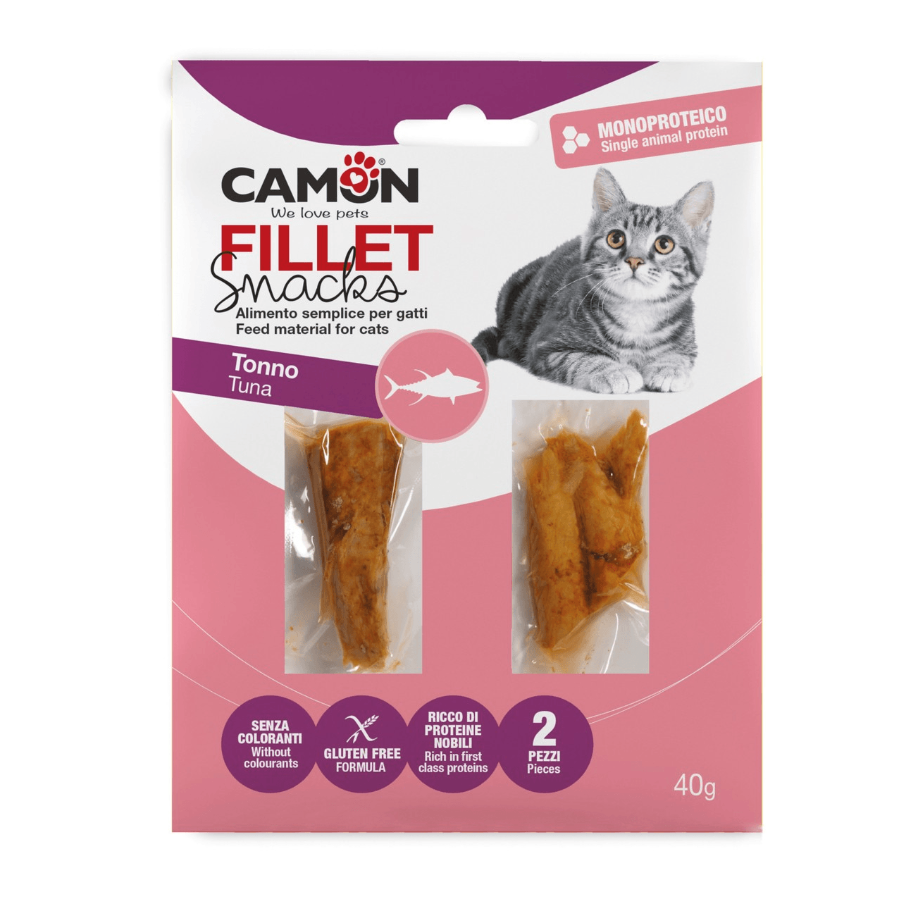 Snack Gatto Filets De Thon 2 Pièces 40g - Image 1 of 1