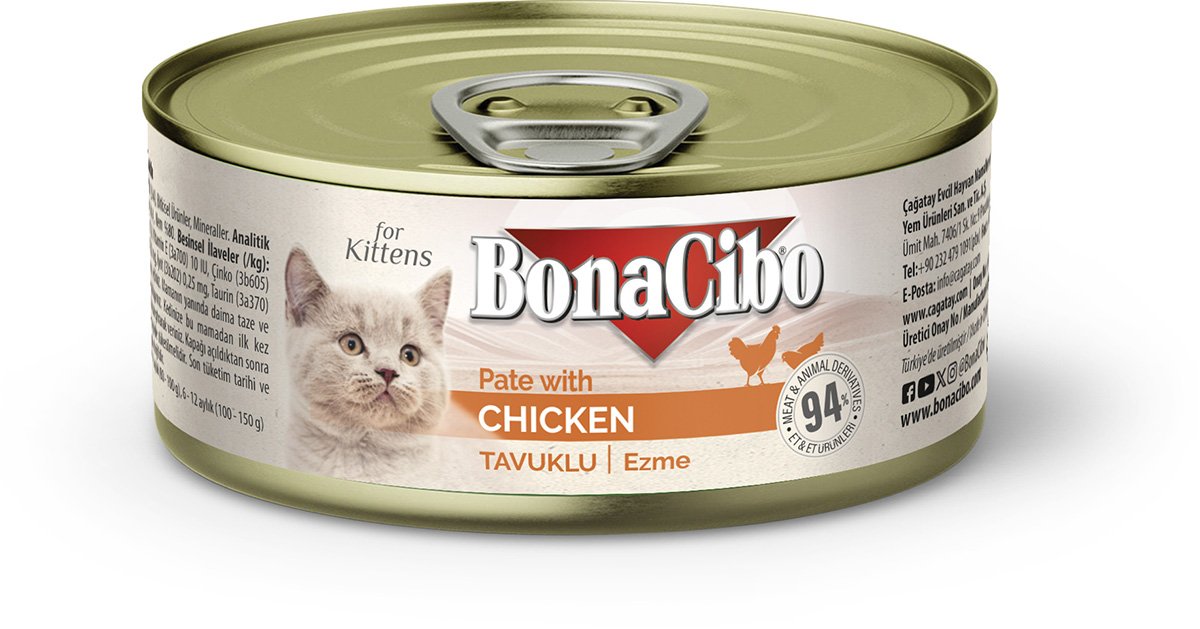 Bonacibo Pâté Premium Pour Chat/chaton 85g - Image 1 of 1