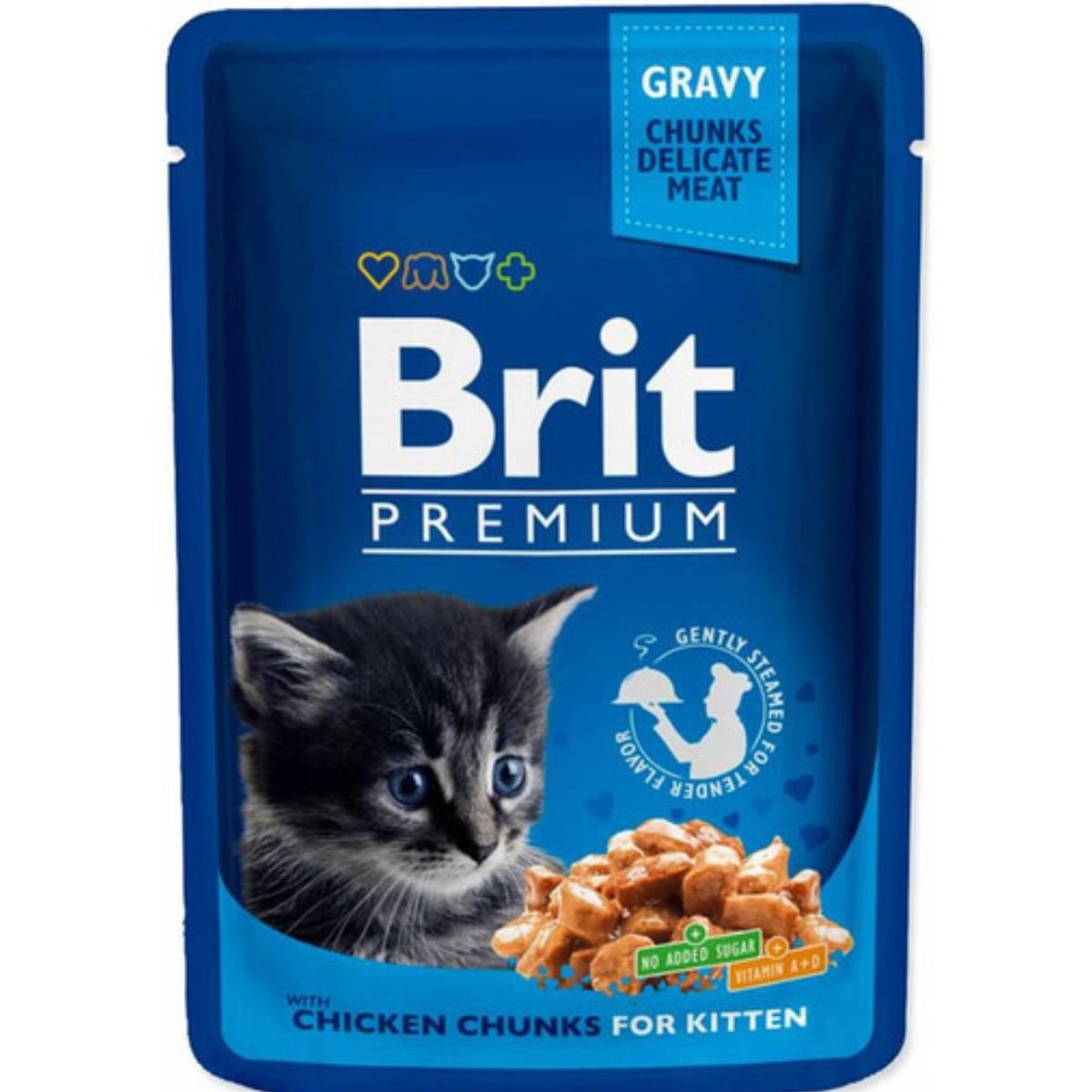 Chaton Morceaux De Poulet En Sauce - Image 1 of 1
