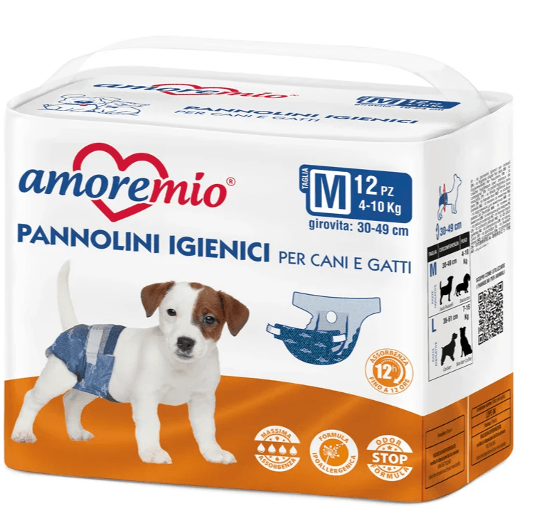 Couches Hygiéniques Pour Animaux M (12pcs) - Image 1 of 1