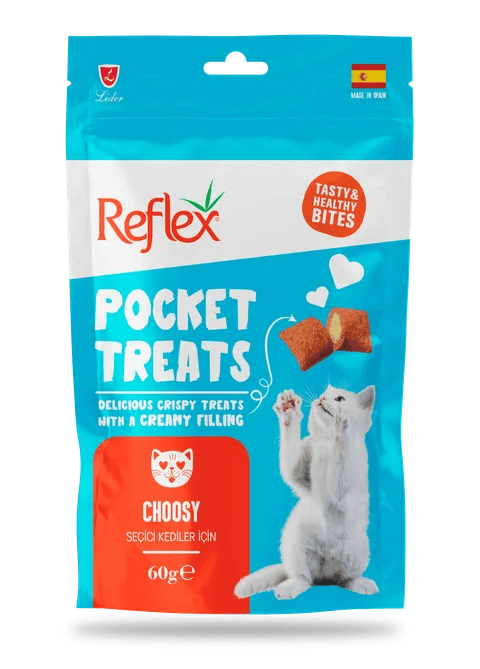 Reflex Pocket Treats Choosy Pour Chat 60g - Image 1 of 1