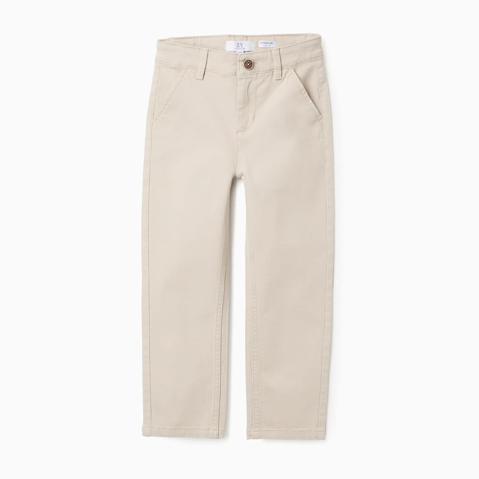 Pantalon Chino En Sergé - Image 1 of 3