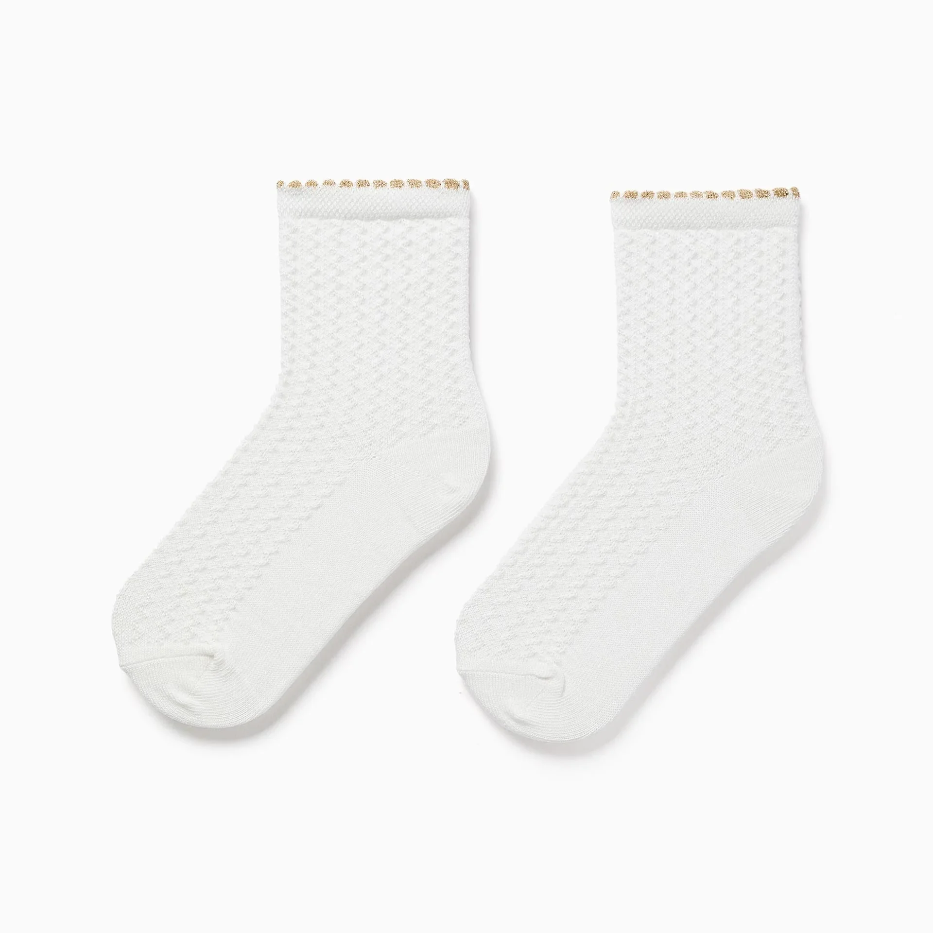 Chaussettes Avec Jacquard Et Lurex - Image 1 of 2