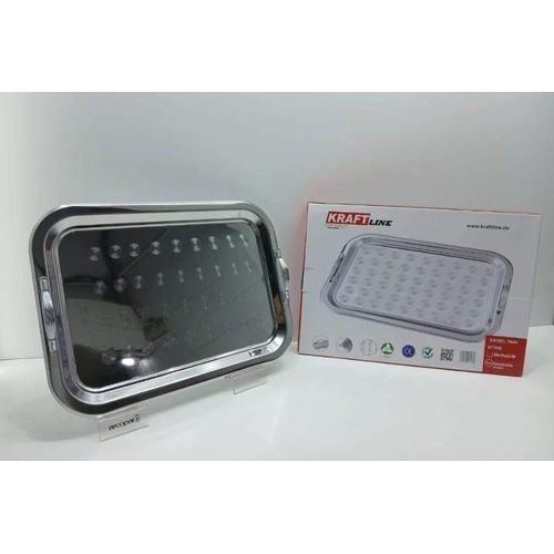 Plateau À Servir Pour Thé Ou Événement À Usage Quotidien Idéal En Inox 50cm - Image 1 of 1