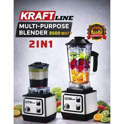 Kraft Line Mixeur, Mélangeur, Blender, Robot 2 Bols Incassable Presse Agrume Céréales - Image 1 of 1