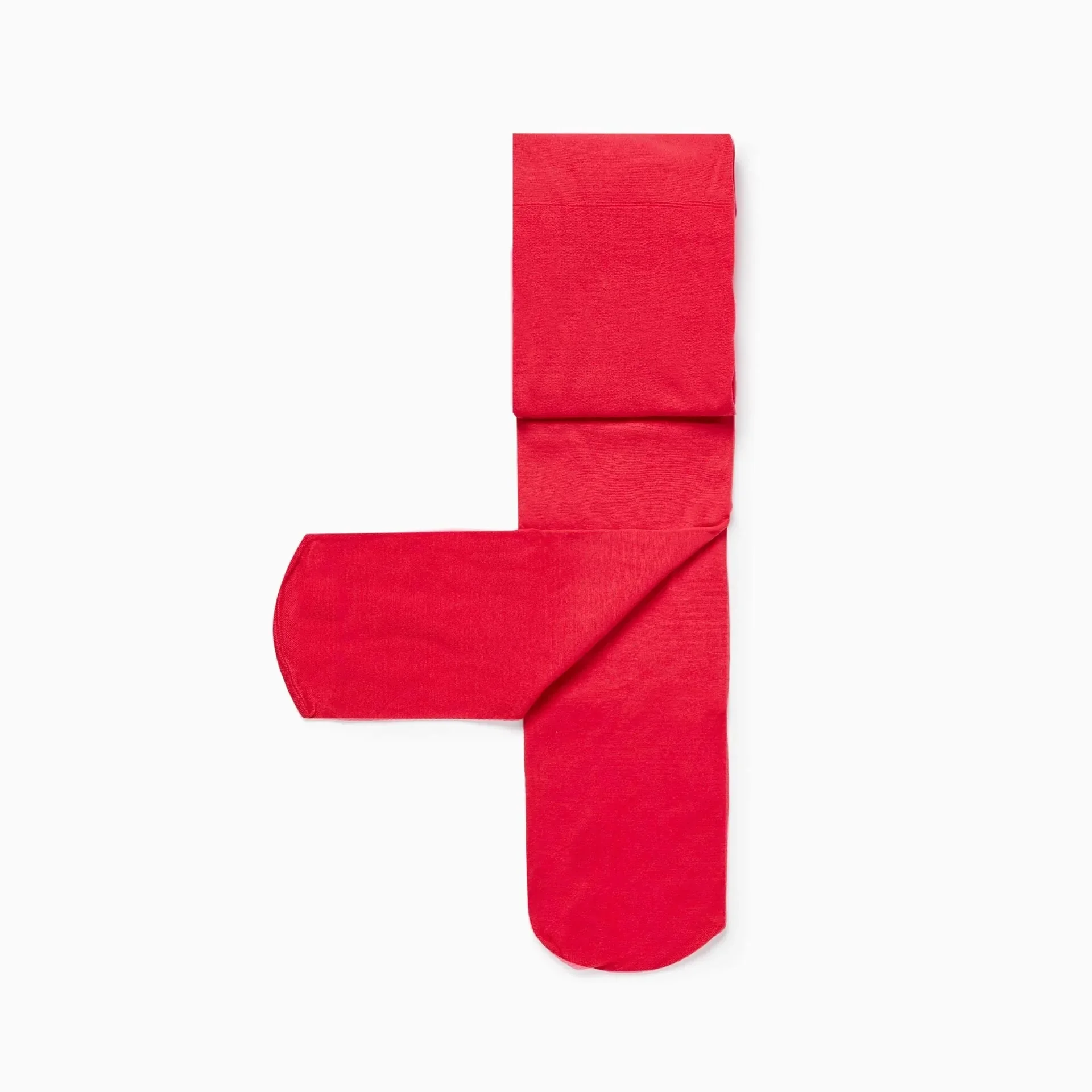 Collant Microfibre Fille, Rouge - Image 1 of 1
