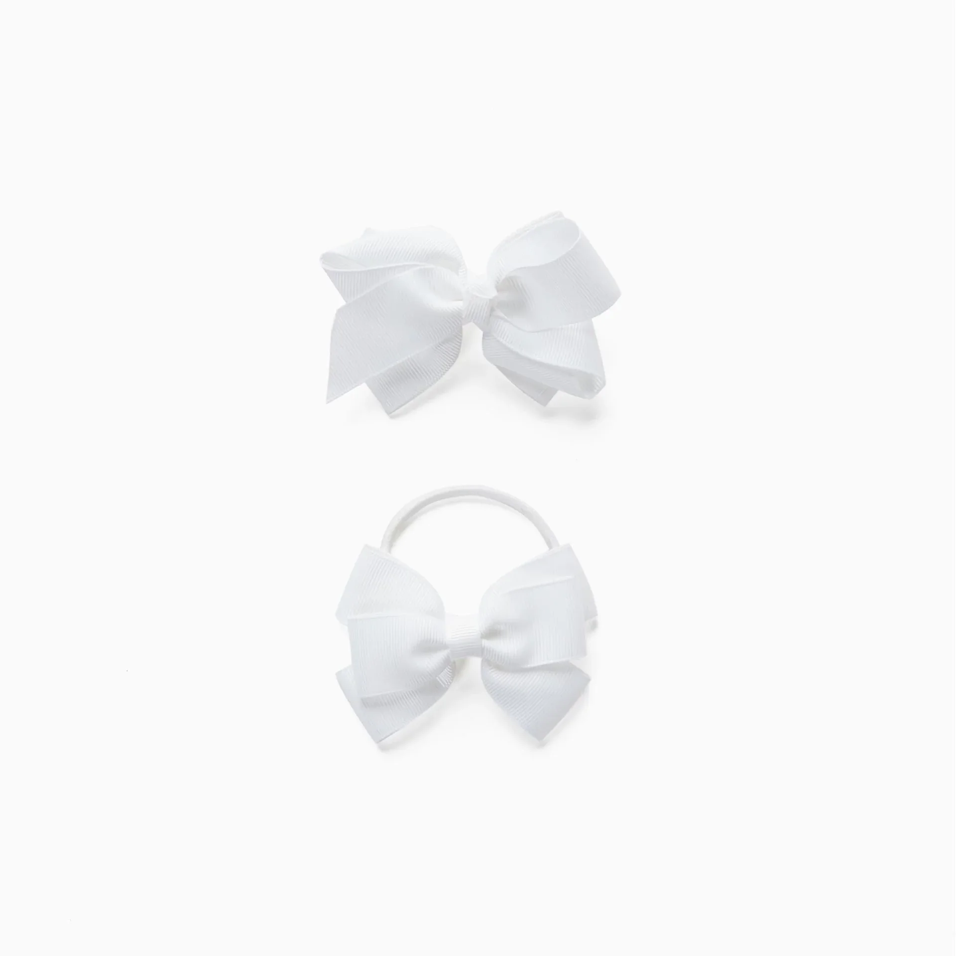 Barrette + Élastique Avec Nœud Bébé Et Fille - Image 1 of 1