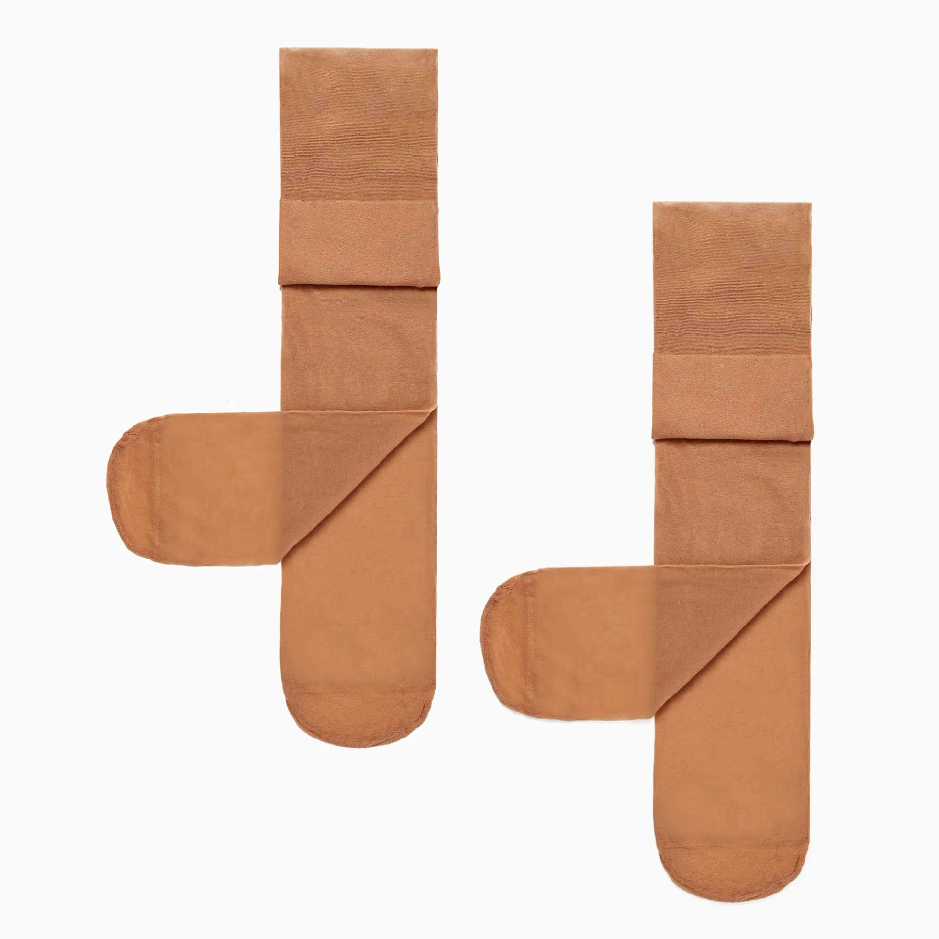 Pack 2 Collants En Microfibre Pour Fille, Transparent - Image 1 of 1