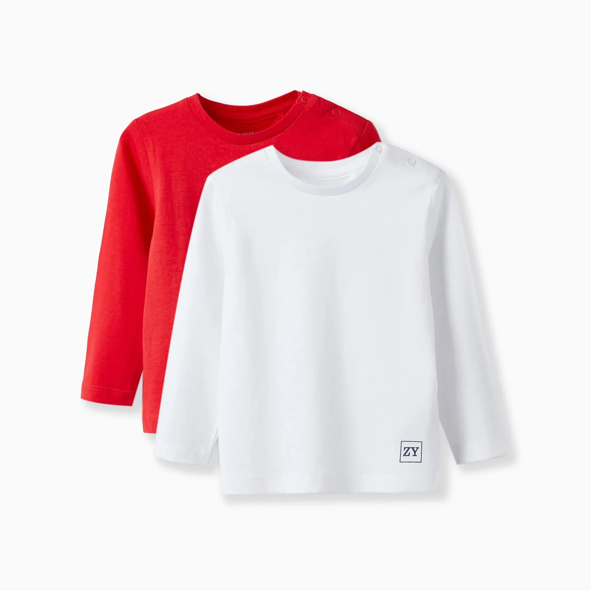 Pack 2 T-shirts À Manches Longues Pour Bébé Garçon - Image 1 of 1
