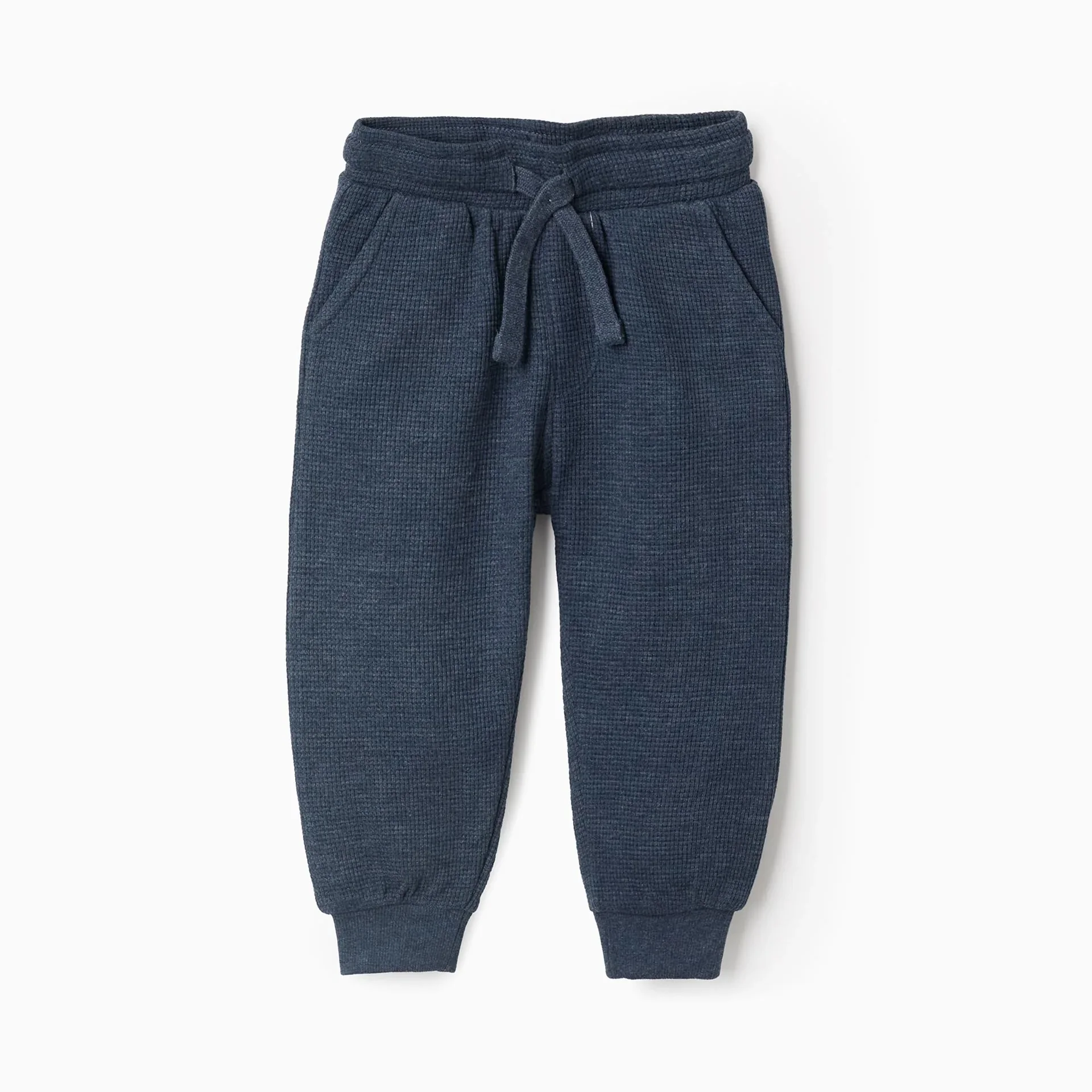 Waffle Textured Joggers For Baby Boys - Image 1 of 2