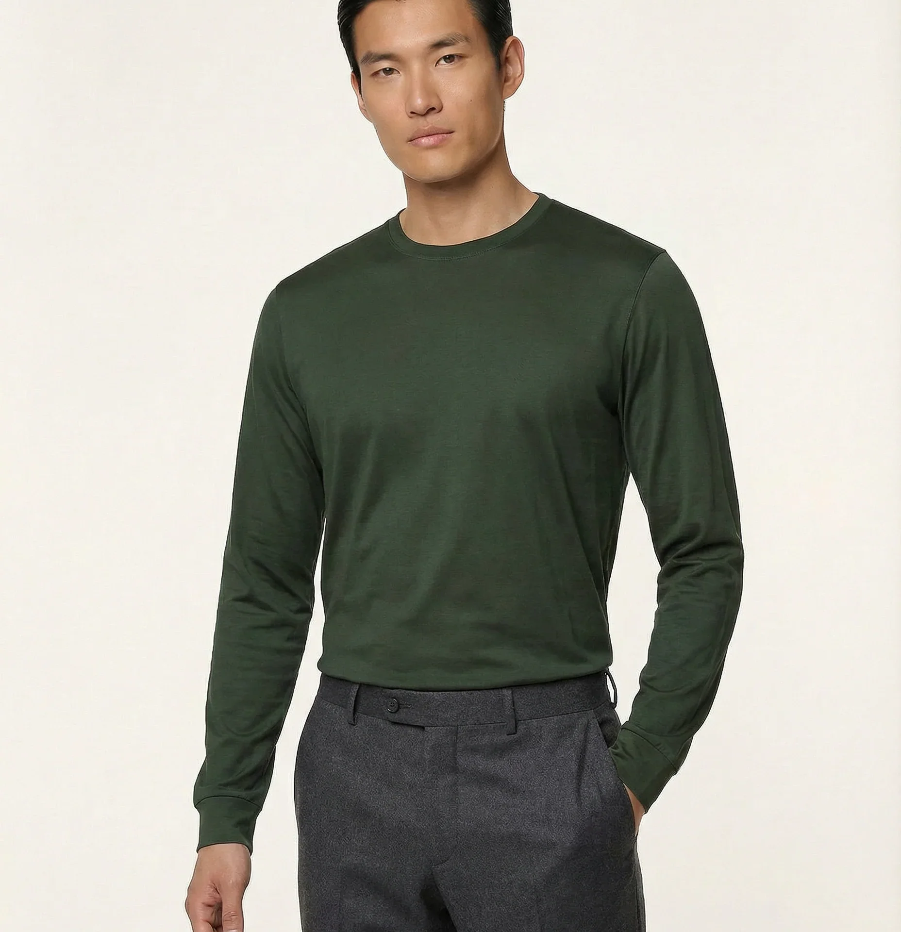 Puglia Sweater – 100% Scottish Cotton - Image 1 of 4
