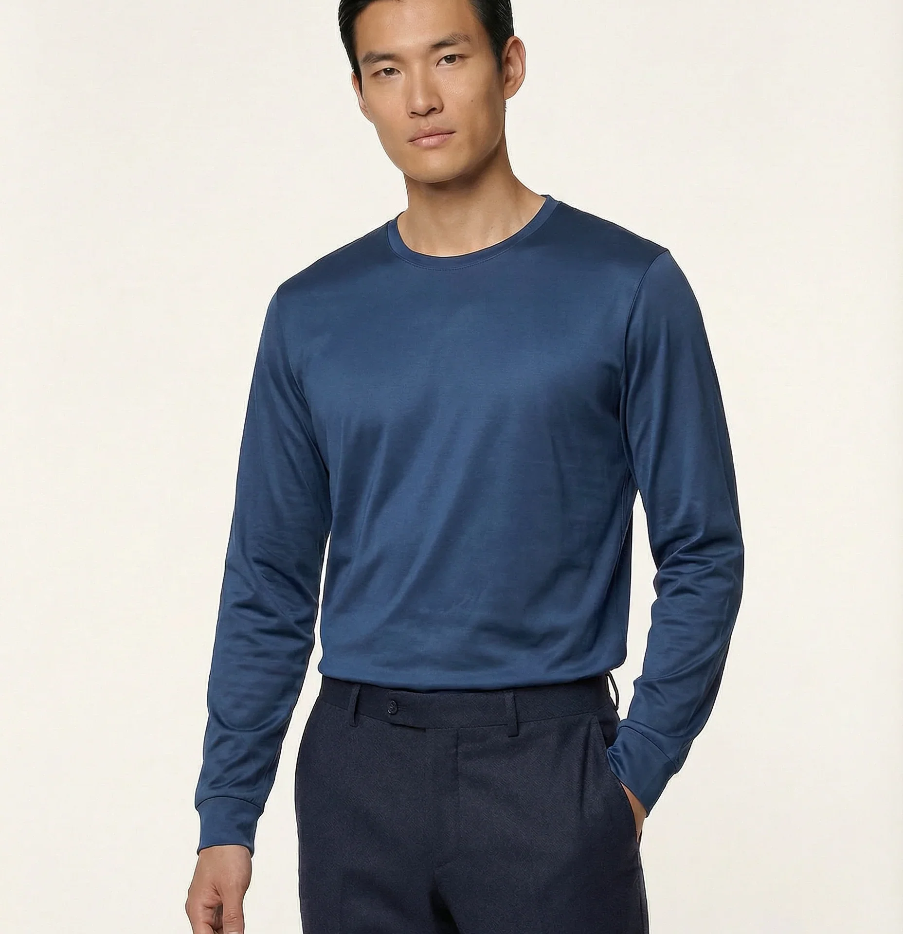 Puglia Sweater – 100% Scottish Cotton - Image 1 of 4