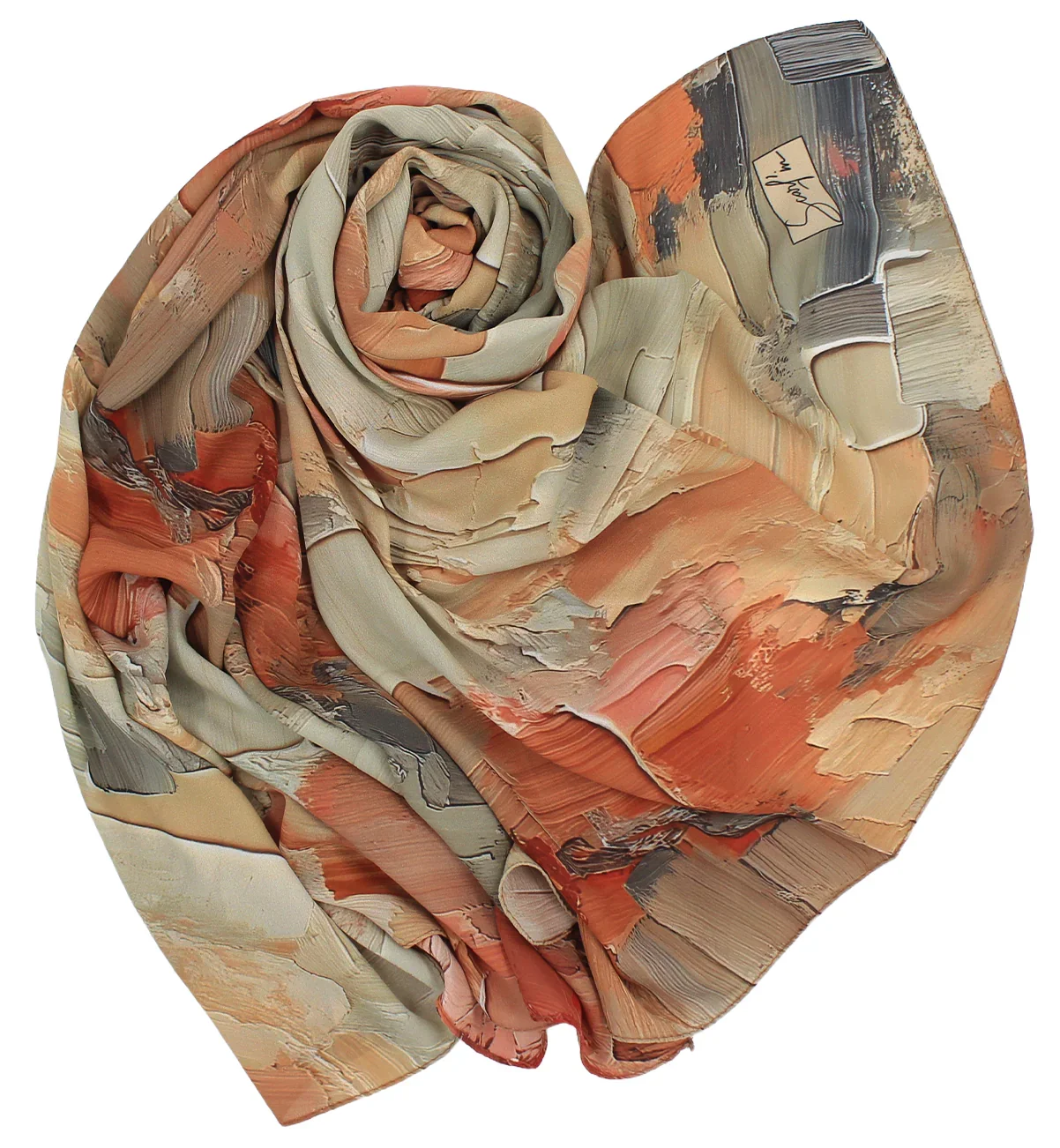 Châle Yaomy® Oila - Orange - Image 1 of 4