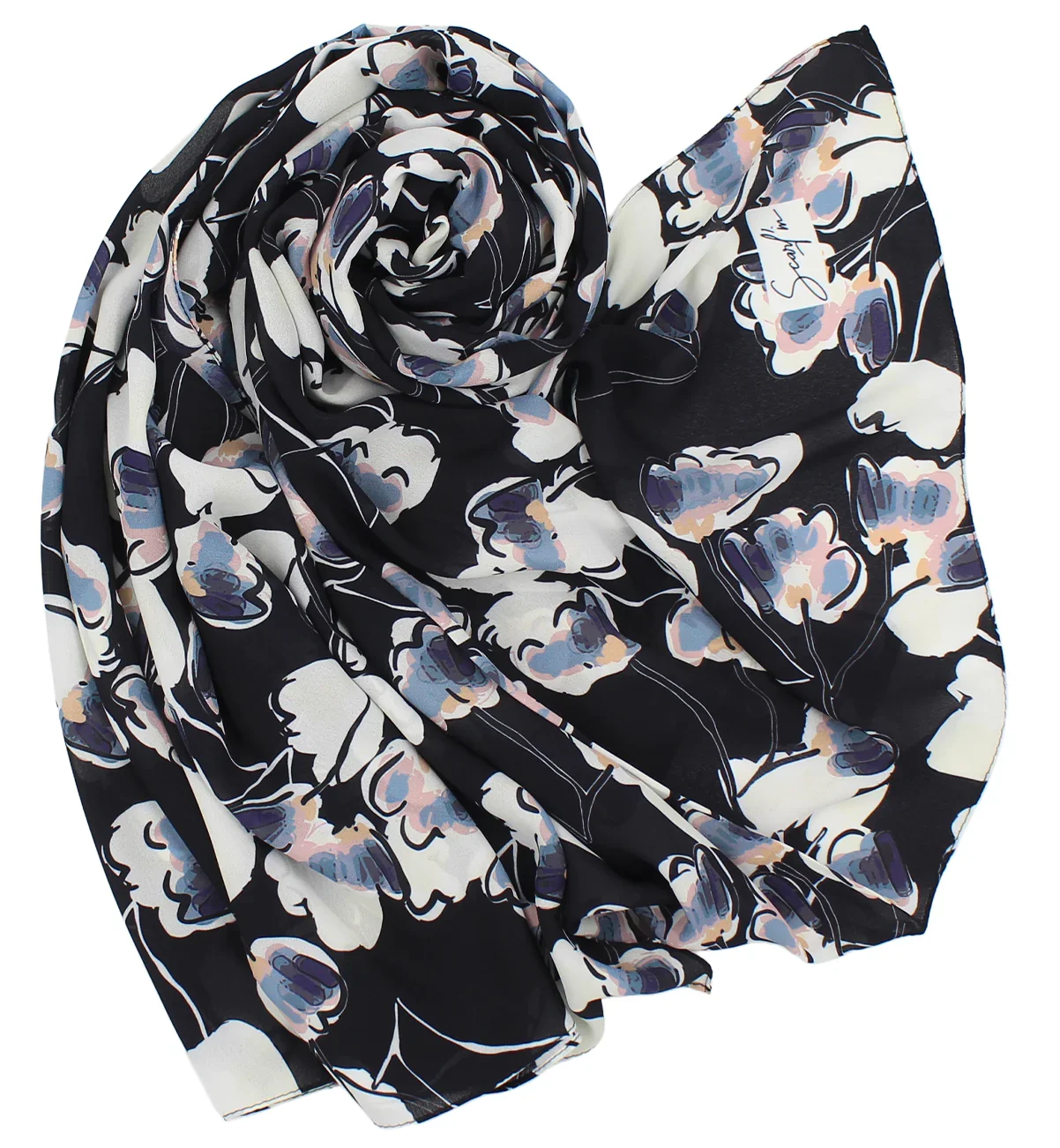 Châle Yaomy® Tuly - Noir - Image 1 of 4