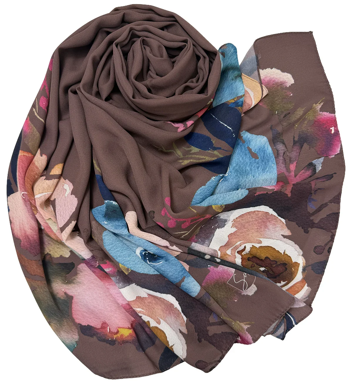 Châle Yaomy® Powdy - Cacao - Image 1 of 1