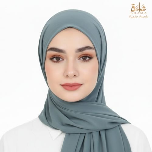 Châle Uni Modale - Hijab Lumière Naturelle - Image 1 of 4