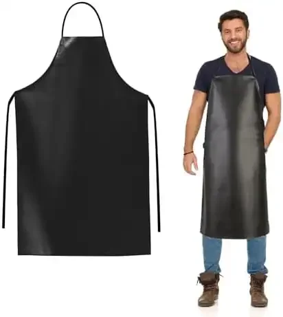 Tablier De Protection Imperméable En Cuir Artificiel - Ultra Résistant - Image 1 of 3