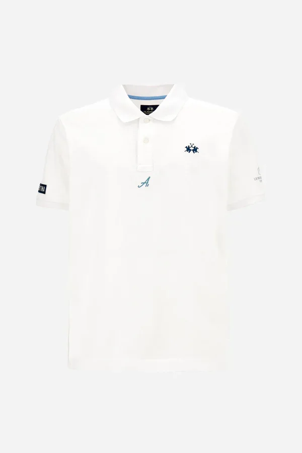 Polo Manches Courtes En Piqué Collection Nations - Charo - Image 1 of 4