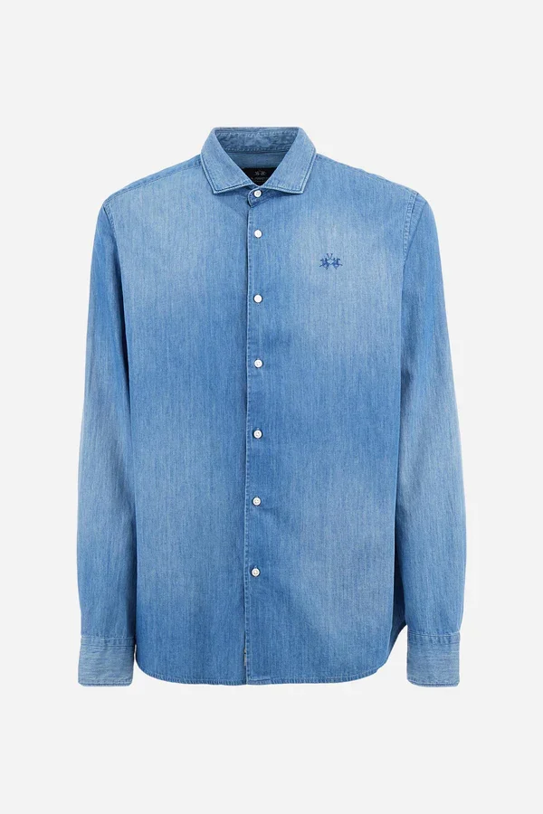 Chemise Coupe Classique En Denim Léger - Innocent - Image 1 of 4