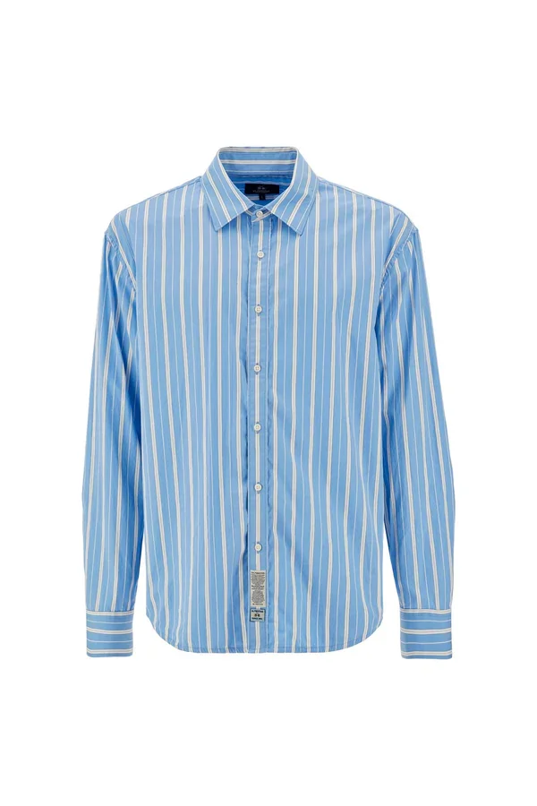 Chemise Popeline Rayée - Charles - Image 1 of 4