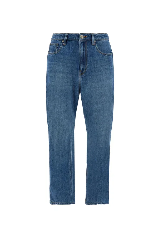 Jean En Denim Délavage Moyen Coupe Regular En Coton – Carl - Image 1 of 4
