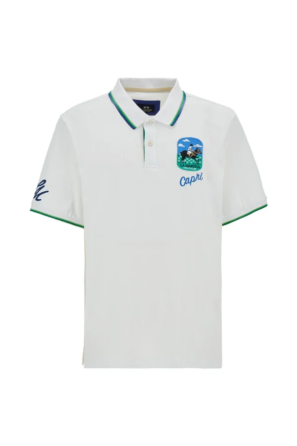 Polo En Jersey De Coton Capri Edition – Cyru - Image 1 of 4