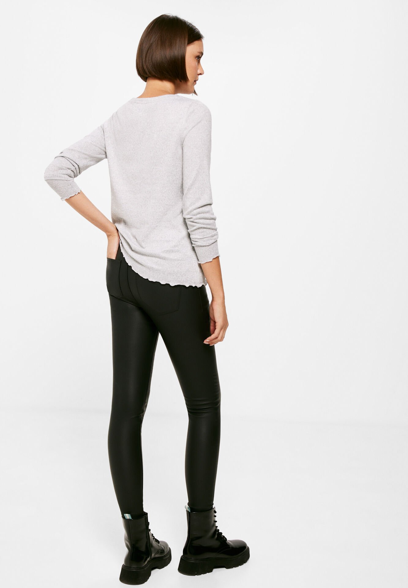 Pantalon Coated Push-up - Image 1 of 4