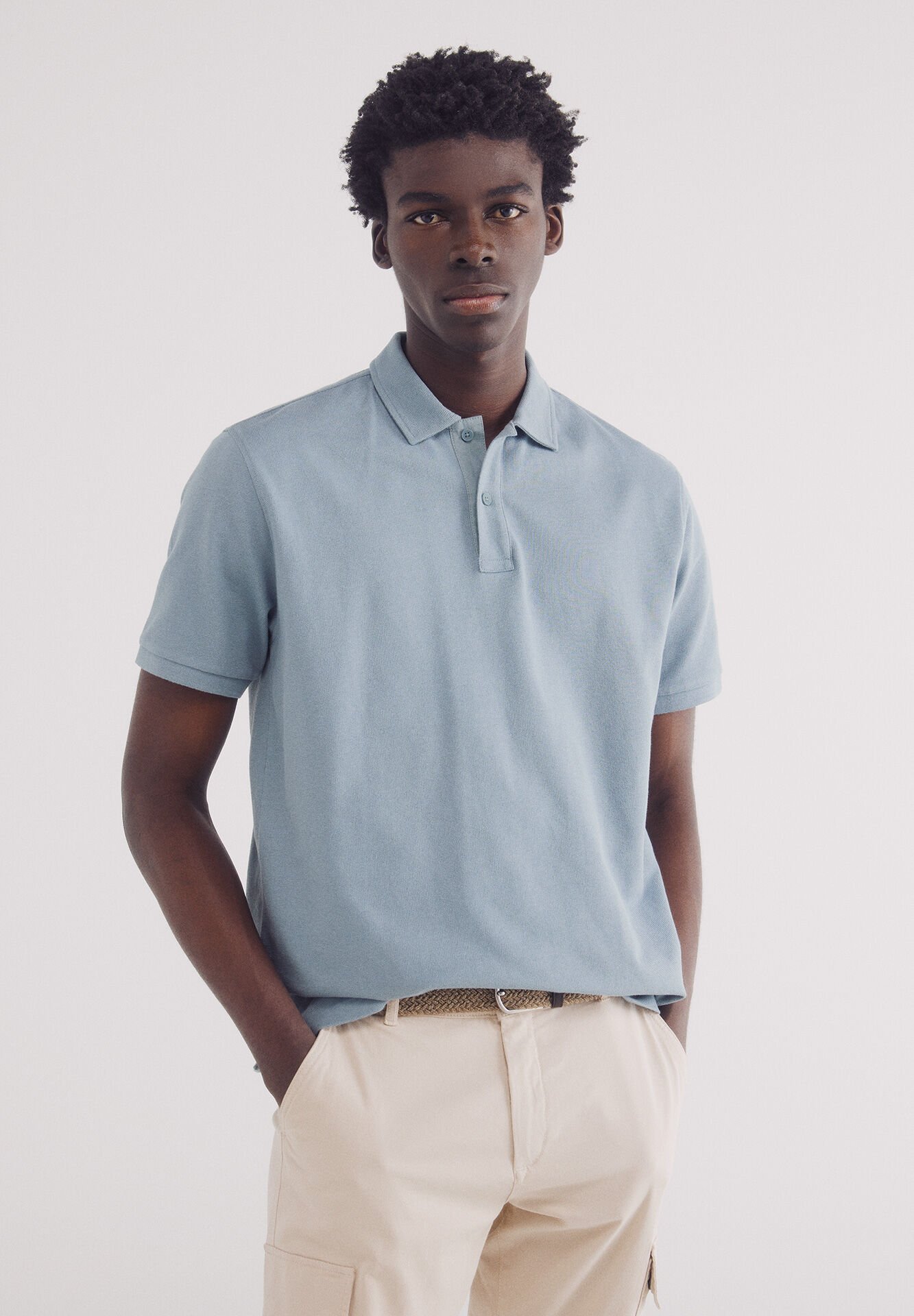 Polo Structuré Regular Fit - Image 1 of 3
