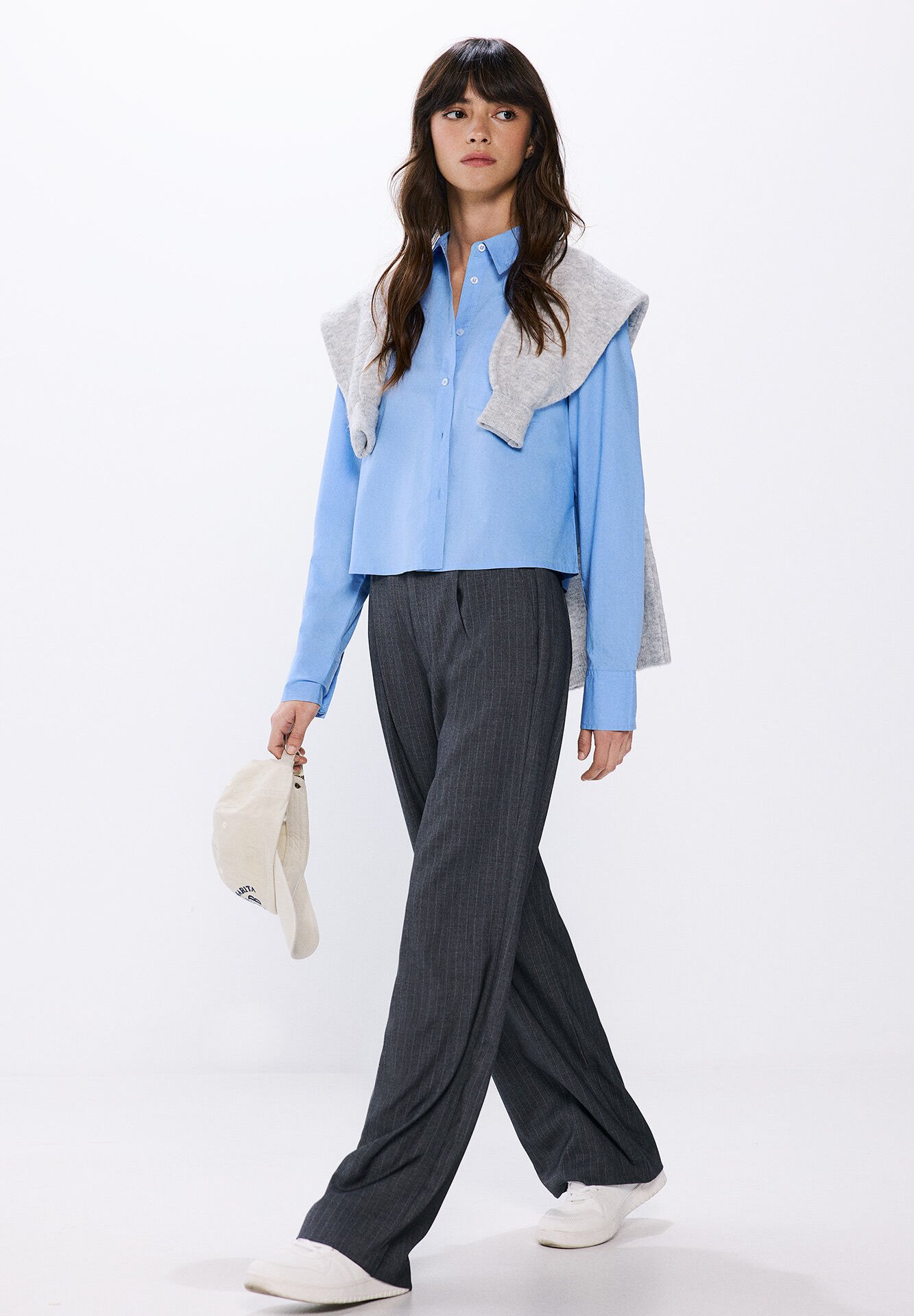 Chemise Courte En Popeline - Image 1 of 4