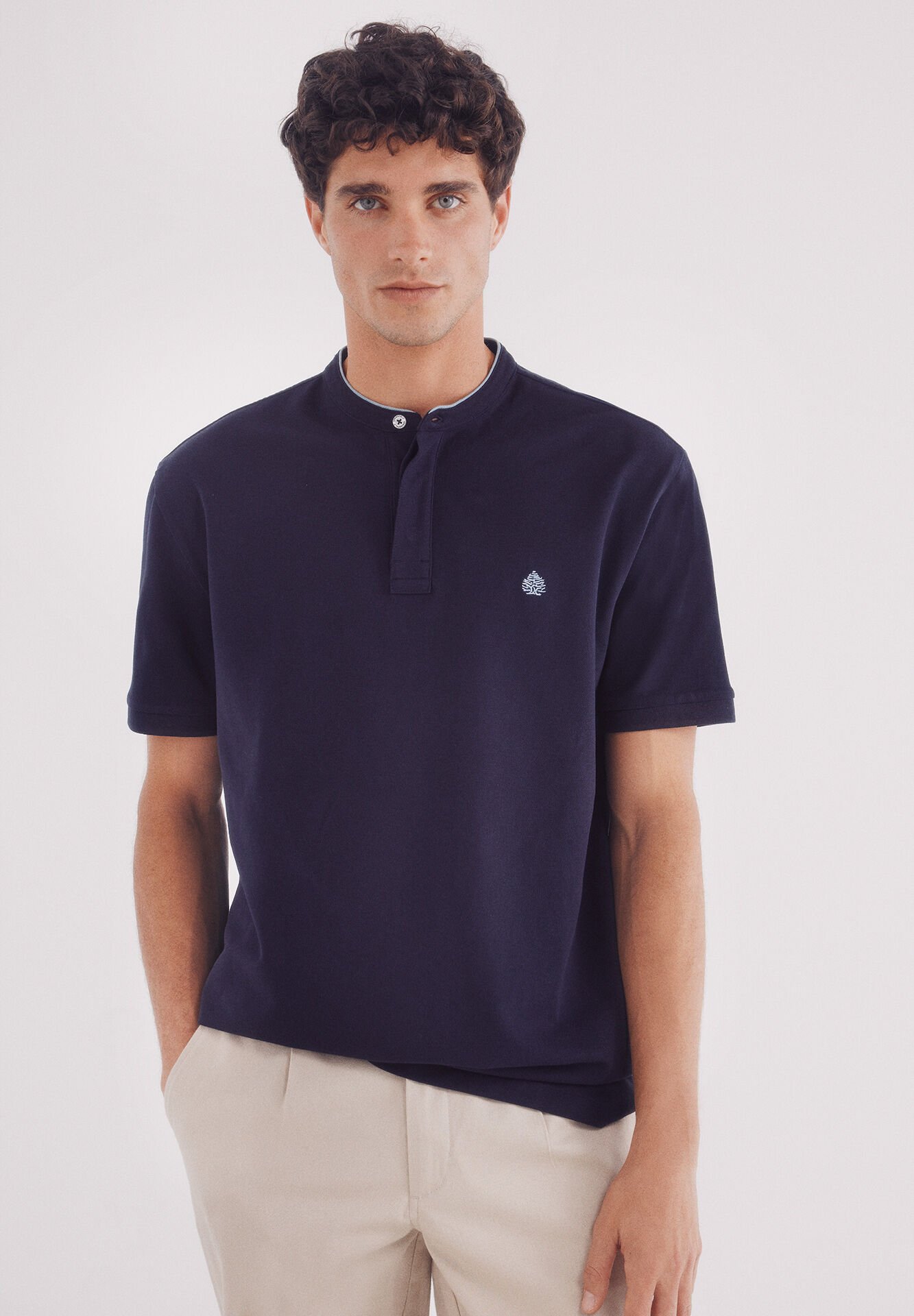 Polo Piqué Mao Coupe Regular Fit - Image 1 of 4
