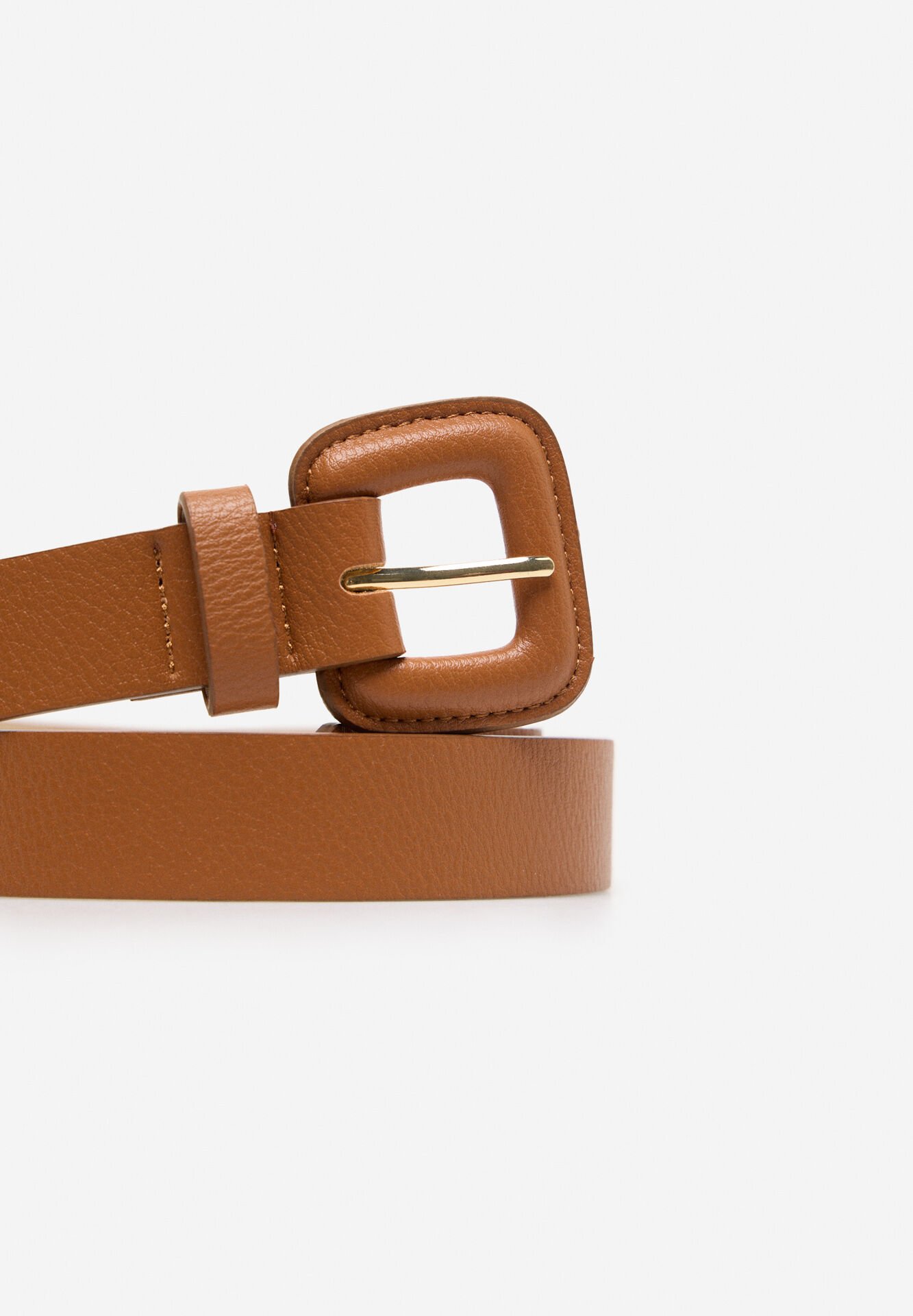 Ceinture En Cuir Avec Boucle Carrée - Image 1 of 1
